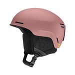 Smith Optics Method MIPS Unisex Snow Helmet - Matte Chalk Rose, Large