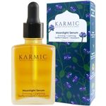 Karmic Skin Anti Ageing Face Serum: Bakuchiol + Vitamin C | Wrinkles, Dark Spots, Hyperpigmentation Night Treatment | Best Natural Retinol | Hydrating Collagen Boosting Facial Oil | Dark Spot Remover