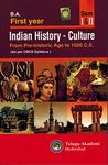 B.A 1st year Indian History - Culture ( From Pre-Historic Age to 1526 C.E ) [ ENGLISH MEDIUM ]