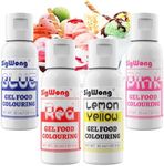 Food Colouring Gel Set : 4x30ml Lar