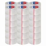 PROMAXCO Heavy Duty Packing Tape 36 Rolls, Total 2340Y, Clear, 2.8 mil, 1.88 inch x 65 Yards, Ultra Strong, Refill for Packaging and Shipping