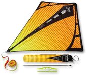 Prism Kite Technology Vertex High Flying Diamond Kite with 10' Long Triple Streamer Tail, Infrared