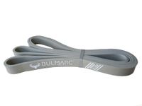 BULMARC's Resistance Band Pull Up Assist Power Bands with 65+ Exercises for Workout, Muscle Tone, Weight Loss & Body Powerlifting (Grey, Medium (15-23) KGS)