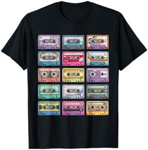 Vintage Cassette tapes Collection 80's 90's Music Mixtape T-Shirt