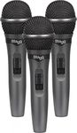 Stagg Live Stage Dynamic Microphone (Set of 3)