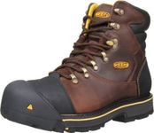 KEEN Utility Men's Milwaukee 6" Steel Toe Work Boot, Slate Black/Slate Black, 9