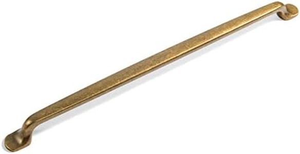 Goo-Ki Antique Brass Kitchen Cabinet Handles Classic Style, Lasting Durability,12-5/8 Inches Center to Center (6 Pack)
