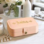 exciting Lives Personalised Jewellery Box - Gift for Diwali, Christmas Day, Valentine's Day, Birthday, Best Gift For Girlfriend, Friend, Sister, Women, Mother, Wife