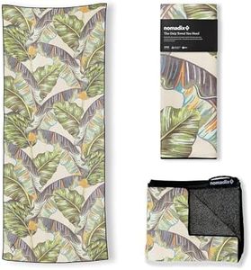 Nomadix Original Towel - Perfect for Beach, Pool, Travel, Camping, Yoga - Made with Recycled Materials - Super Absorbent - Sand Resistant - Banana Leaf Green - 72.5x30