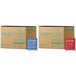 Stash Double Bergamot Earl Grey Tea Bags, 100 Count & Chai Spice Black Tea Bags, 100 Count