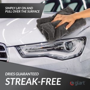 Glart XXL Car Drying Cloth – Premium Microfiber 60x40cm Towel