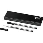 Mont Blanc MB105158 Rollerball Refill, M 2X1, Mystery Black