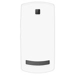 Amzer Soft Gel TPU Gloss Skin Case Cover for Nokia Asha 303 - White