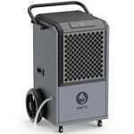 305 Pint Commercial Dehumidifier for Industrial Sites, 9000 sqft Large Commercial-Grade Dehumidifiers with Drain Hose for Large Indusreial Spaces Basements, Warehouse, Flood Water Damage Restoration,