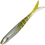 Strike King BM4.5-141 KVD Perfect Plastics Blade Minnow, 4.5-Inch, KVD Magic, 8 Per Package