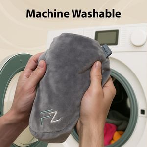 FLOWZOOM Air Travel Pillow – Grey, Lightweight Neck Support