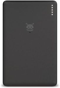 Pebblebee Tracker Card Universal - Rechargeable Slim Item Tracker | Alternative to Air Tag & Android Trackers | 18-Month Battery Life | Works with Both Android & iOS Find My Apps | LED & Sound Alerts