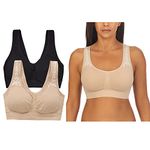 ELLEN TRACY 2 Pack Seamless Bralettes