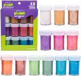 Maddie Rae's Slime Pearl Pigment Powder - 12 Mica Powder Colors - XL (6 Grams each Package), Great for Slime, Soap Making, Candle Making, Bath Bomb Dye Colorant