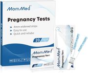 MomMed Pregnancy Tests,20-Count Individually-Sealed Pregnancy Test Strips,HCG Pregnancy Tests Early Detection,Clear HCG Test Results, Over 99% Accurate(No Cup)