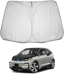 LUWU for 2014-2024 BMW i3 Windshield Sun Shade BMW i3 Windshield Sunshades BMW i3 Accessories BMW i3 Sunshade Cover Block UV Ray Front Window Sunshade