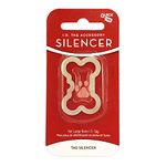 Bone-Shaped Silencer, Rubber, Large