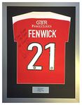 The Readymade Framing Co DIY T-SHIRT FRAME FOR SIGNED FOOTBALL SHIRT *FREE PERSONALISED METAL PLAQUE*