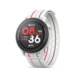 COROS PACE 3 Sport Watch GPS, Lightweight and Comfort, 17 Days Battery Life, Dual-Frequency GPS, Heart Rate, Navigation, Sleep Track, Training Plan, Run, Bike, and Ski -White Nylon