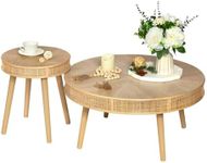 RUSTOWN 2-Piece Farmhouse Coffee Ta