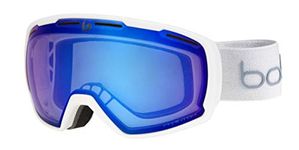 bollé Women's Laika Goggles, White Monogram Matte, Small-Medium