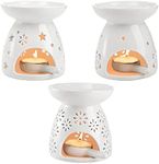 Lawei Set of 3 Ceramic Tealight Can