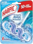 Harpic Fresh Power Toilet Block Cleaner, Marine Splash, 39g