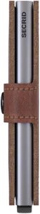 Secrid Miniwallet – Vintage Brown Leather RFID Wallet