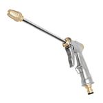 Fai Top Garden Hose Spray Gun with Full Brass Nozzle,Water Hose Pipe Spray Gun,Perfect for Car & Pet Washing/Watering Lawn and Garden/Sidewalk Cleaning-Long Garden Spray Gun