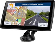 GPS Navigation for Car Truck Navigator - Navigation System 9 Inch Touchscreen, 2025 US/CA/MX Offline Maps Lifetime Free Update, Voice Guidance, Speed Cam Warning, Vehicle RV GPS para carros Trucker