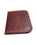 Handmade calfskin leather wallet fo