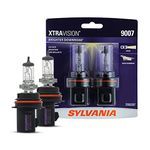 Sylvania 9007XV.BP2 XtraVision Halogen Headlight Bulb, (Pack of 2)