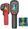 HIKMICRO E02 Thermal Camera with Visual Camera,Smart Scenes Detection,240*240 SuperIR,96x96 IR Resolution,Handheld Thermal Imaging Camera with Laser Pointer, 20Hz Infrared Thermal Imager,-20℃ to 400℃
