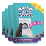 Vamoosh Pet Hair Dissolver - Pet Hair Remover for Washing Machines, 6x100g, Removes Odour Dissolves Dog, Cat, Animal Fur, Cleans Pet Bedding in Washing Machine, Easy to Use, Up to 6 Washes