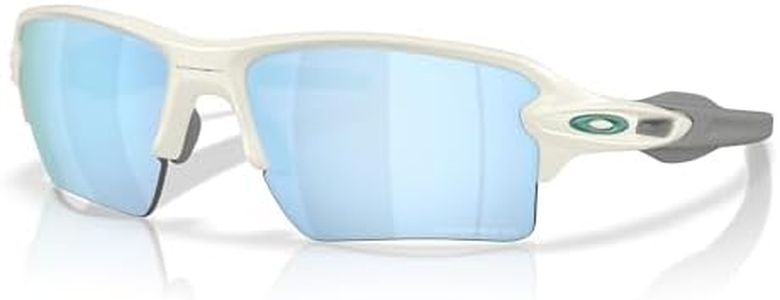 Oakley OO9188 Flak 2.0 XL Sunglasses, Matte Mist/Prizm Deep Water Polarized, 59 mm