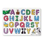 Melissa & Doug See-Inside Alphabet Wooden Peg Puzzle (26 Pieces)