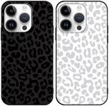 RUMDEY 2 Pack Cute Smile Happy Face Phone Case for Series 4 6.9 inches, Aesthetic Girly Matte Funda Anti-Scratch Soft Slim Flexible Protective Shockproof Liquid Silicone Cover for Women Girls