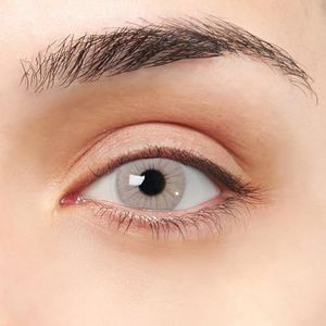 Lentillas de Contacto Color Gris Muy Claro Duración 1 Año + Kit de Accesorios Color Opal VIP (2 Piezas) Sin Aro de Definición