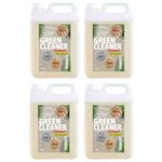 Liquipak Green Cleaner Extreme 4x5L - Mould, Algae, Lichen Remover, Ready to Use | Extra Strong Patio, Driveway, Fencing, Decking Cleaner 4x5L