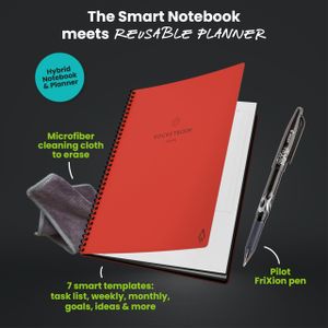 Rocketbook Fusion Reusable A5 Notebook – Grey