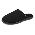 Isotoner Mens Iso-Flex Textured Mule Slippers