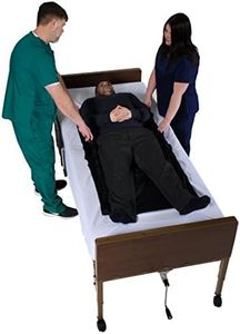 Patient Aid 57" x 28" Tubular Reusable Slide Sheet with Handles - for Patient Transfers, Turning, and Repositioning in Bed - Sliding Draw Sheets to Assist Moving Elderly & Disabled