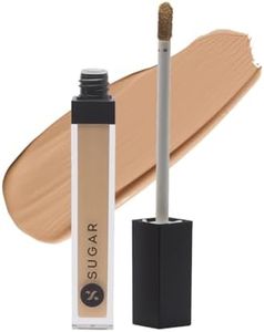 SUGAR Cosmetics Magic Wand Full Coverage Concealer | Matte | Waterproof |For All Skin Types | Lasts Upto 8 Hrs | 8.4gm - 40 Breve (Medium Beige Full Coverage Concealer With Warm Undertone)