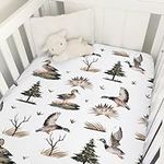 Mallard Duck Baby Crib Fitted Sheet