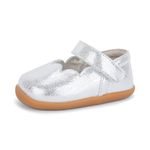 See Kai Run, Susie Mary Jane for Infants, Silver, 4